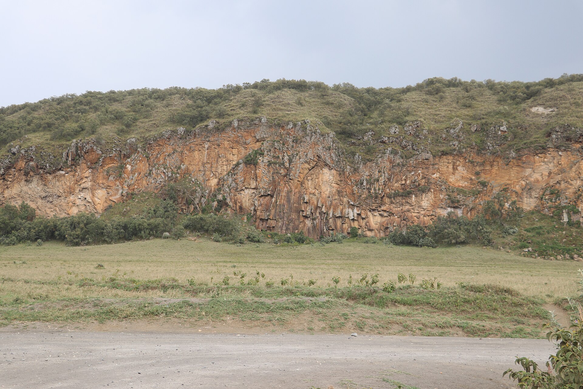 Cliffs in Hell’s Gate National Park